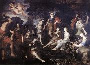 CAMASSEI, Andrea The Hunt of Diana oil painting artist